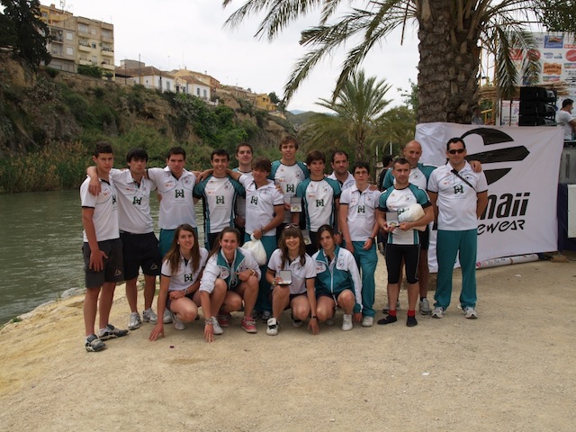 Ocho medallas para el Club Piragüismo Cuenca XXII Descenso Nacional del Segura